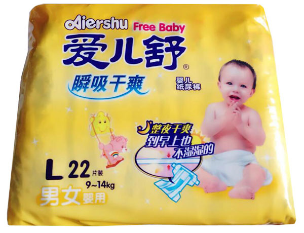 愛(ài)兒舒yinge紙尿褲L22片