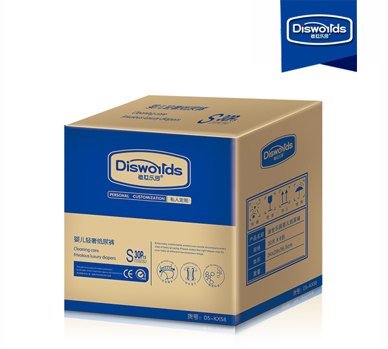 迪世樂園yinge輕奢紙尿褲S 30片整箱