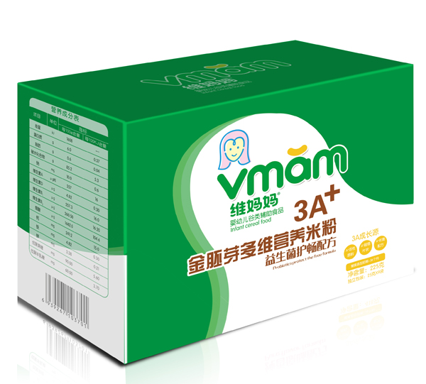 維媽媽益生菌護(hù)暢3A金胚芽多維營(yíng)養(yǎng)米粉