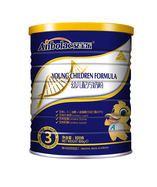安寶樂金裝幼兒配方奶粉3段800g