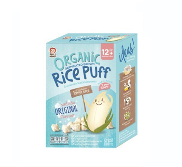 蘋果猴純天然糙米泡芙-藍(lán)盒