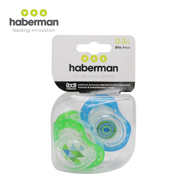 哈伯曼安撫奶嘴 雙粒