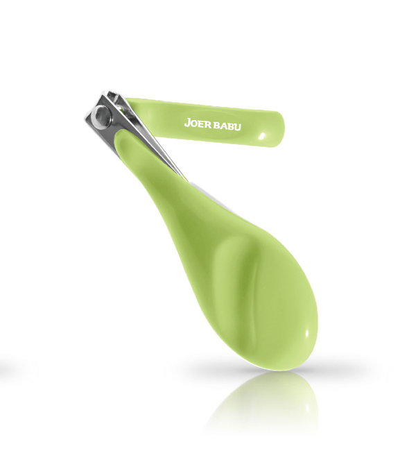 小袋鼠巴布嬰幼兒安全指甲剪綠色