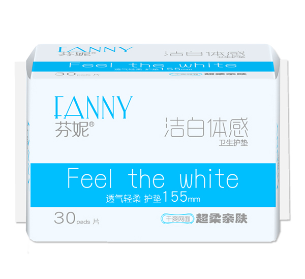 芬妮潔白體感30片護墊網(wǎng)155mm