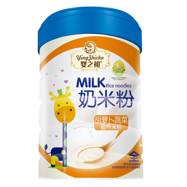 嬰之初奶米粉系列-胡蘿卜蔬菜營(yíng)養(yǎng)米粉