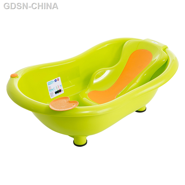 青蛙嘟迪測溫包膠躺板浴盆綠橙.jpg 青蛙嘟迪測溫包膠躺板浴盆綠橙.jpg