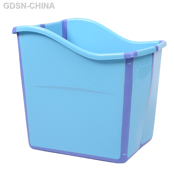 青蛙嘟迪折疊浴桶藍色