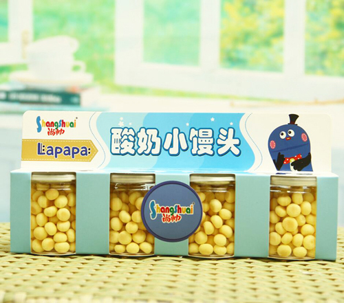 尚帥酸奶小饅頭-藍(lán)色