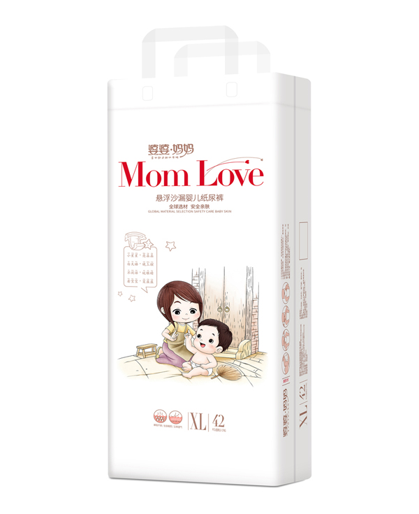 婆婆·媽媽懸浮沙漏嬰兒紙尿褲XL