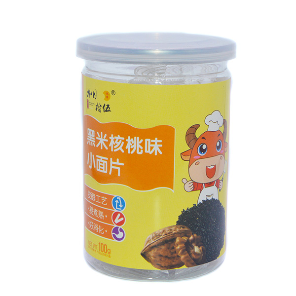 捌月拾伍黑米核桃味小面片新品罐裝.jpg 捌月拾伍黑米核桃味小面片新品罐裝.jpg