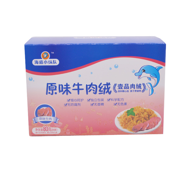 海底小縱隊原味牛肉絨80g