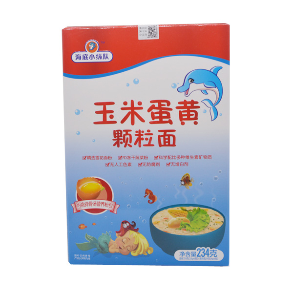 海底小縱隊(duì)玉米蛋黃顆粒面