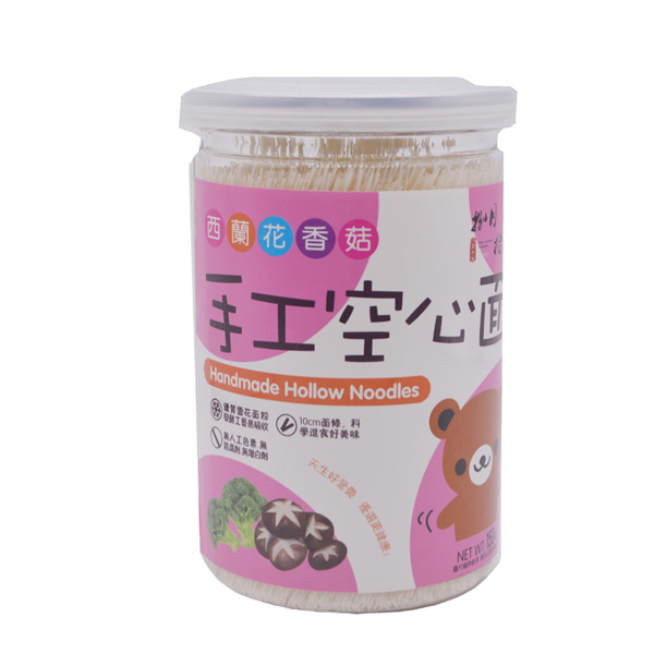 捌月拾伍西蘭花香菇空心面150g