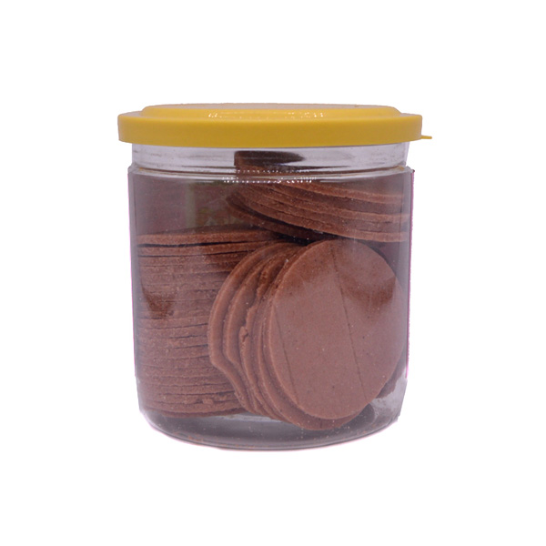 小棕熊山楂片180g易拉罐背面