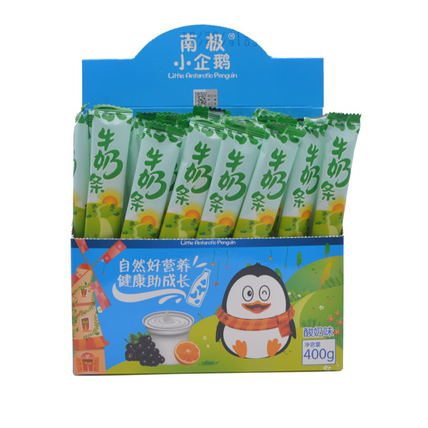南極小企鵝酸奶味奶條內(nèi)包裝400g