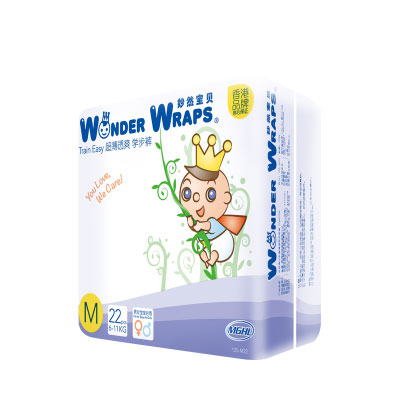 妙然寶貝超薄透爽學(xué)步褲