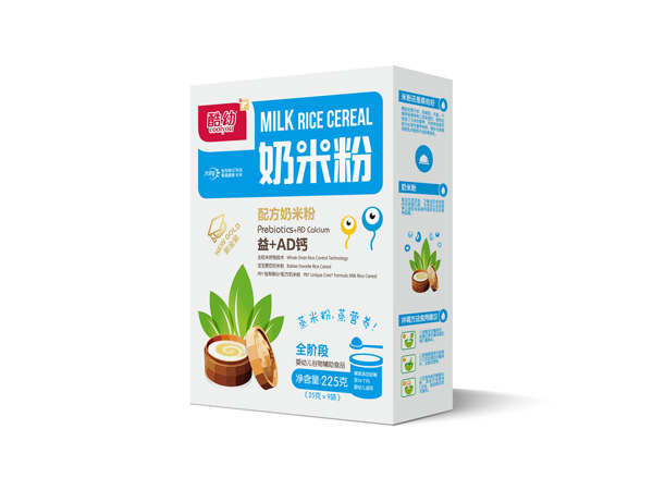 酷幼奶米粉-益+AD鈣-紙盒