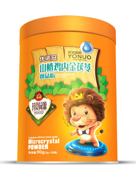 優(yōu)諾冠藥食同源山楂雞內金茯苓微晶粉