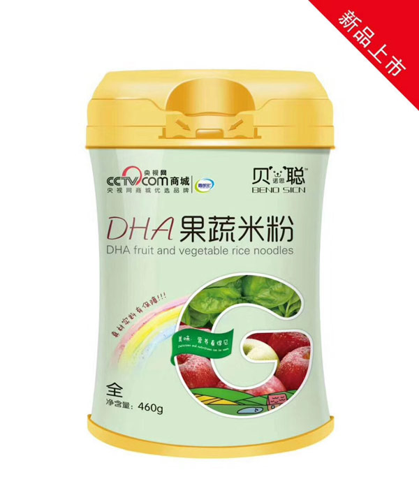 貝諾思聰DHA果蔬米粉罐裝