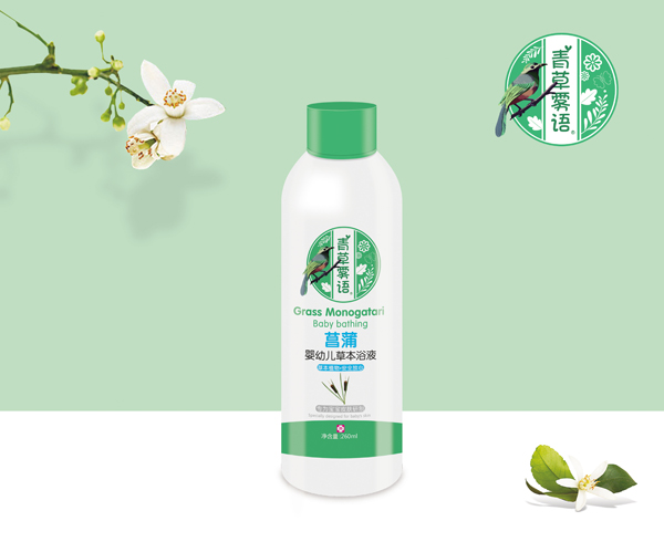 青草霧語(yǔ)菖蒲嬰幼兒草本浴液 600