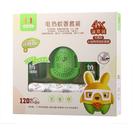 貝因兒電熱蚊香套裝4X奢享裝