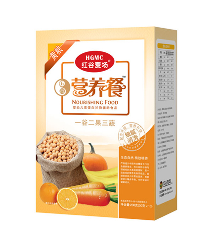 紅谷麥場黃糧五行營養(yǎng)餐200g