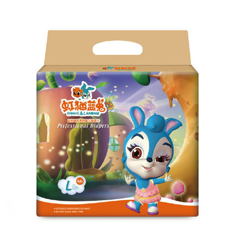 虹貓藍兔仙林奇?zhèn)b系列嬰兒紙尿片L66