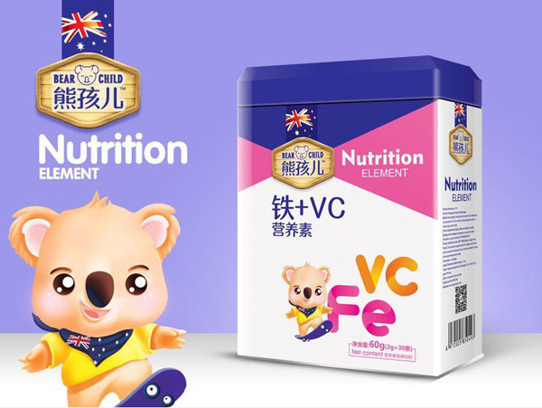 熊孩兒鐵+VC營養(yǎng)素