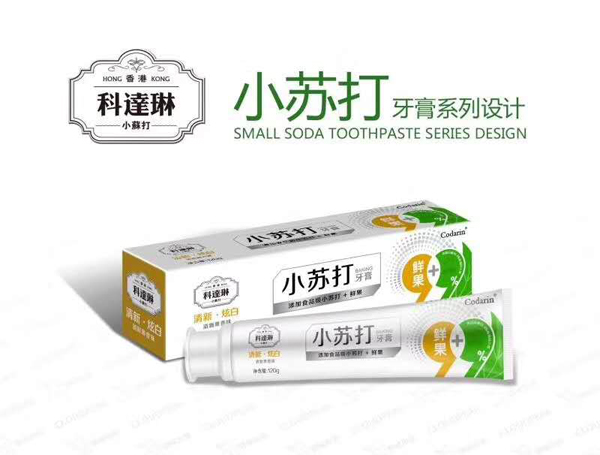 科達琳清新炫白小蘇打牙膏