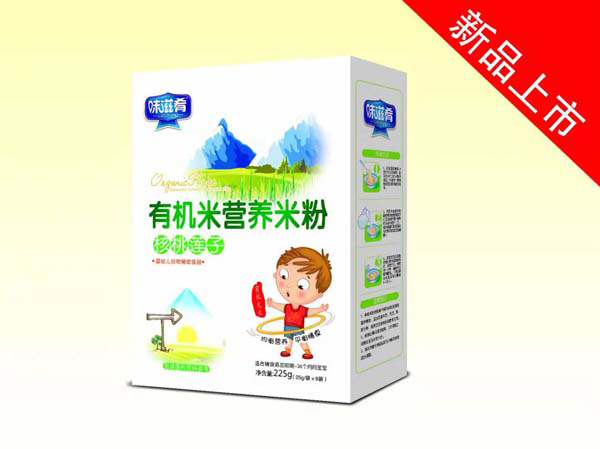 味滋肴有機營養(yǎng)米粉-核桃蓮子 盒裝