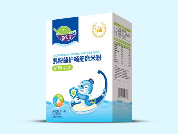 茵寶萊乳酸菌護暢細(xì)磨米粉-胡蘿卜蔬菜盒裝