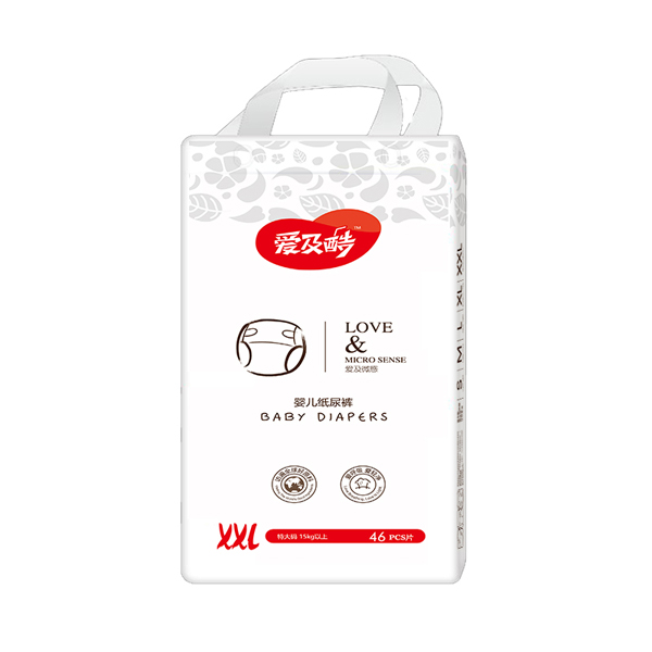 愛(ài)及酷愛(ài)及微感嬰兒紙尿褲XXL46