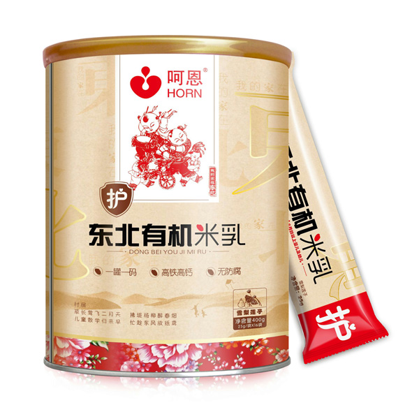 呵恩東北有機(jī)米乳-雪梨蓮子