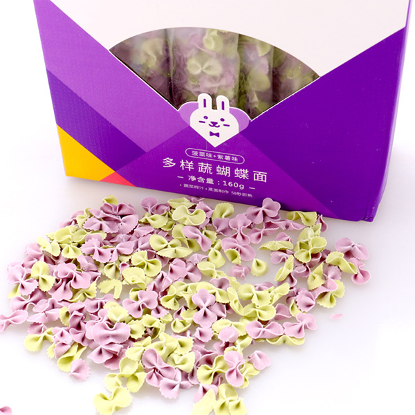 甄愛(ài)貝比多樣蝴蝶面菠菜+紫薯.jpg 甄愛(ài)貝比多樣蝴蝶面菠菜+紫薯.jpg