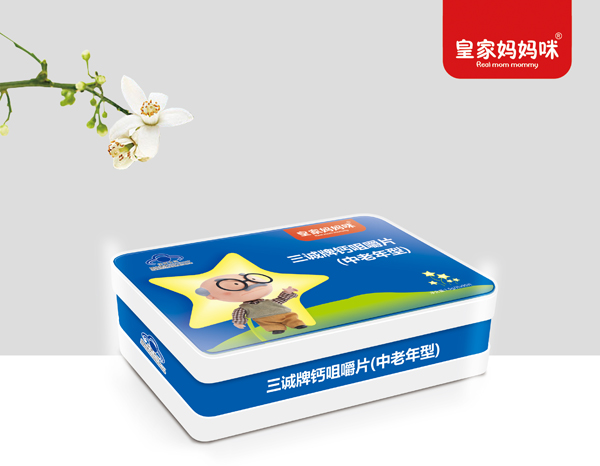 皇家媽媽咪三誠(chéng)牌鈣咀嚼片(中老年型)