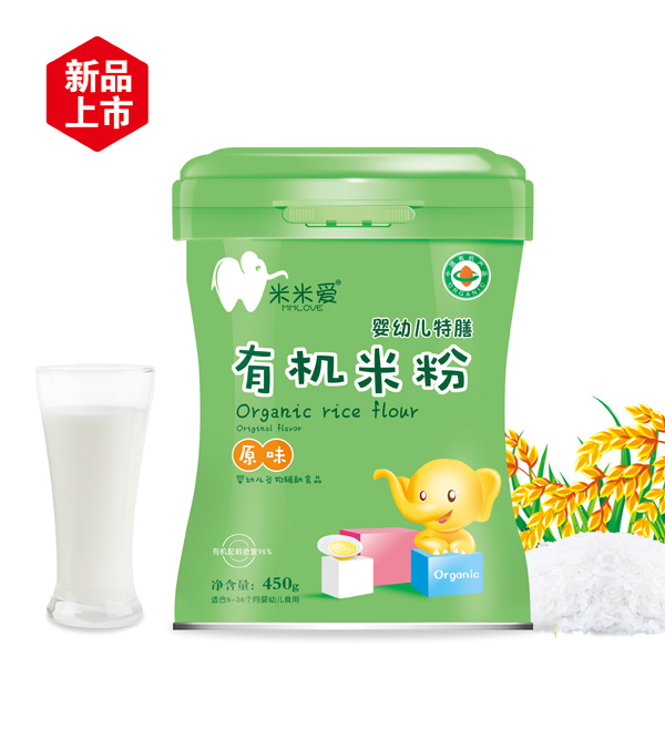 米米愛有機米粉 原味 聽裝