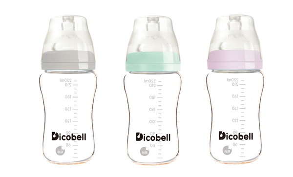 迪可貝兒220ML初生玻璃奶瓶