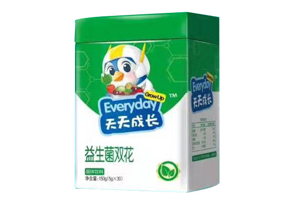 綠健園天天成長益生菌益生菌雙花固體飲料