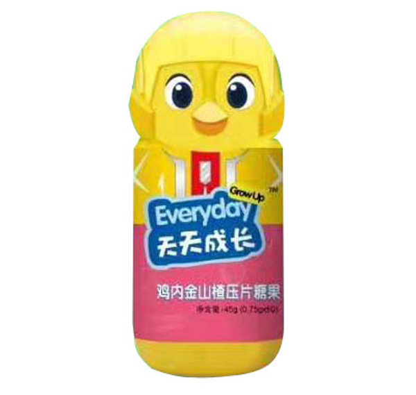 綠健園天天成長(zhǎng)雞內(nèi)金山楂壓片糖果