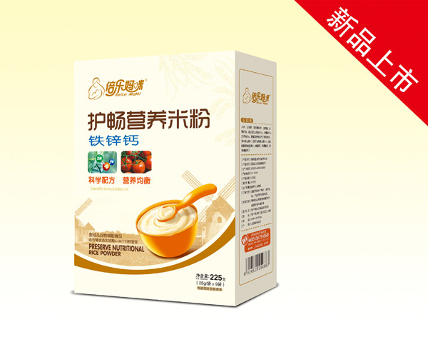倍樂媽咪護暢米粉(鐵鋅鈣)盒裝