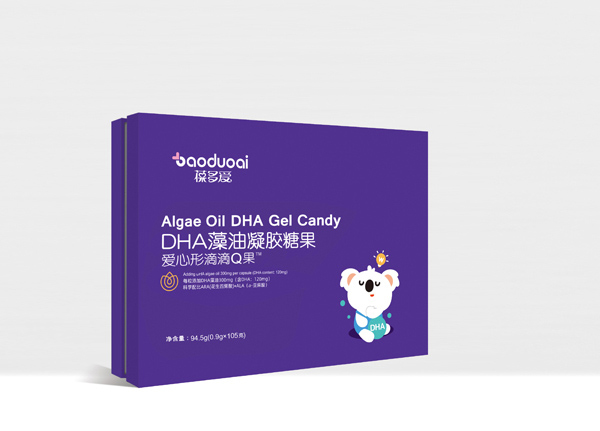 葆多愛DHA藻油滴滴Q果 禮盒裝