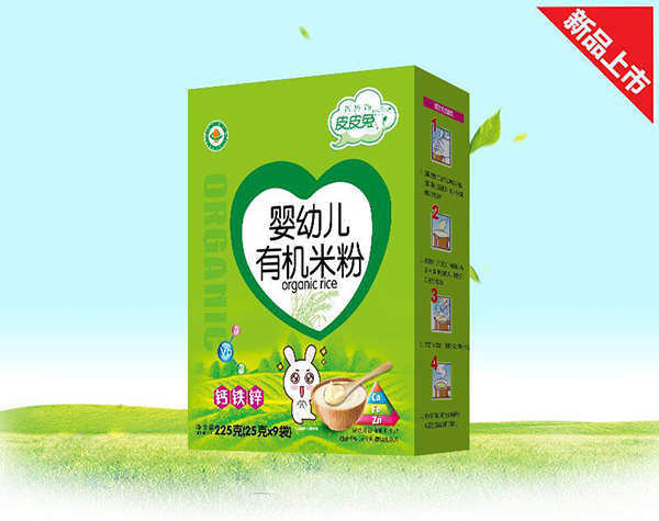 皮皮兔嬰幼兒有機米粉-鈣鐵鋅