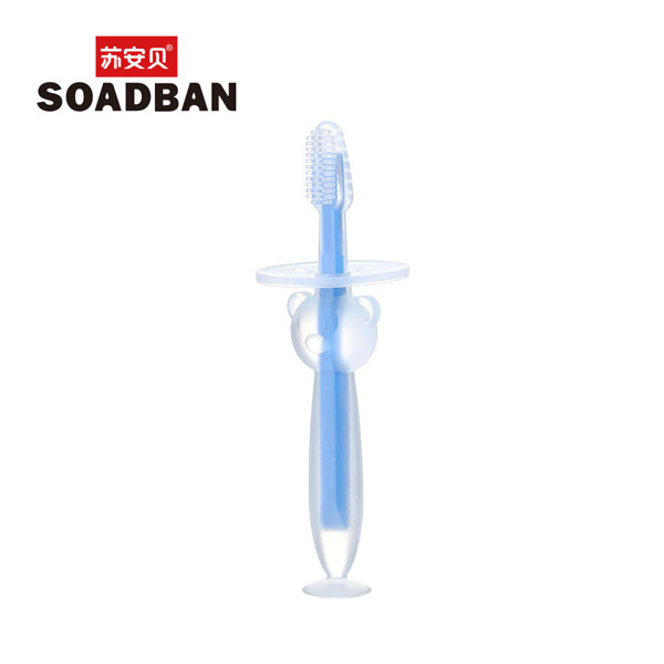 蘇安貝A8044小熊硅膠牙刷