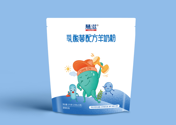 慧滋乳酸菌配方羊奶粉 375克袋