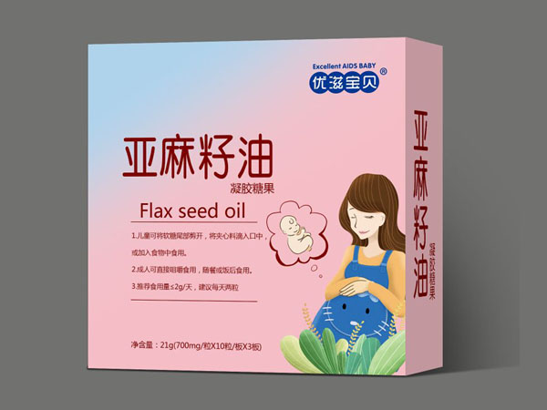 優(yōu)滋寶貝亞麻籽油凝膠糖果
