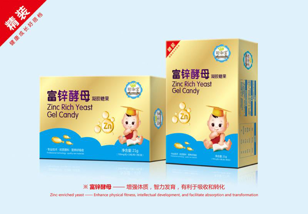 聰俐寶富鋅酵母凝膠糖果