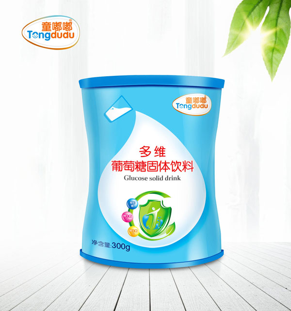 童嘟嘟多維葡萄糖固體飲料 鐵聽