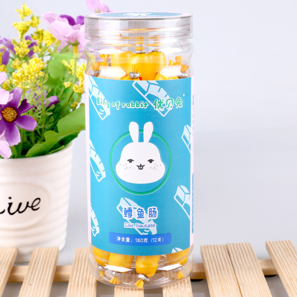 優(yōu)貝兔鱈魚腸180克