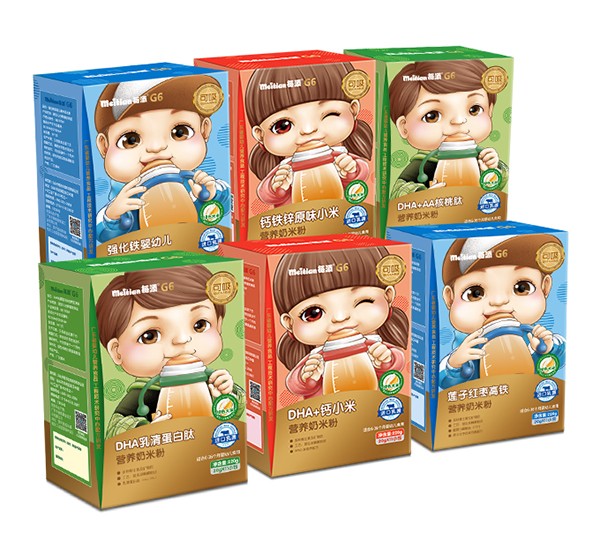 每添營(yíng)養(yǎng)奶米粉可吸盒裝