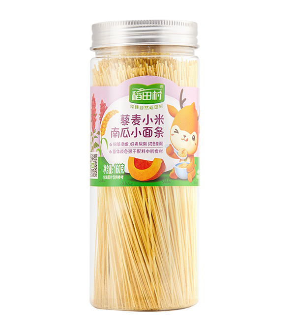 稻田村藜麥小米小面條-南瓜